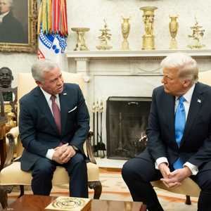 ملك الأردن بحث مع الرئيس الأميركي خطة إنهاء حرب غزة