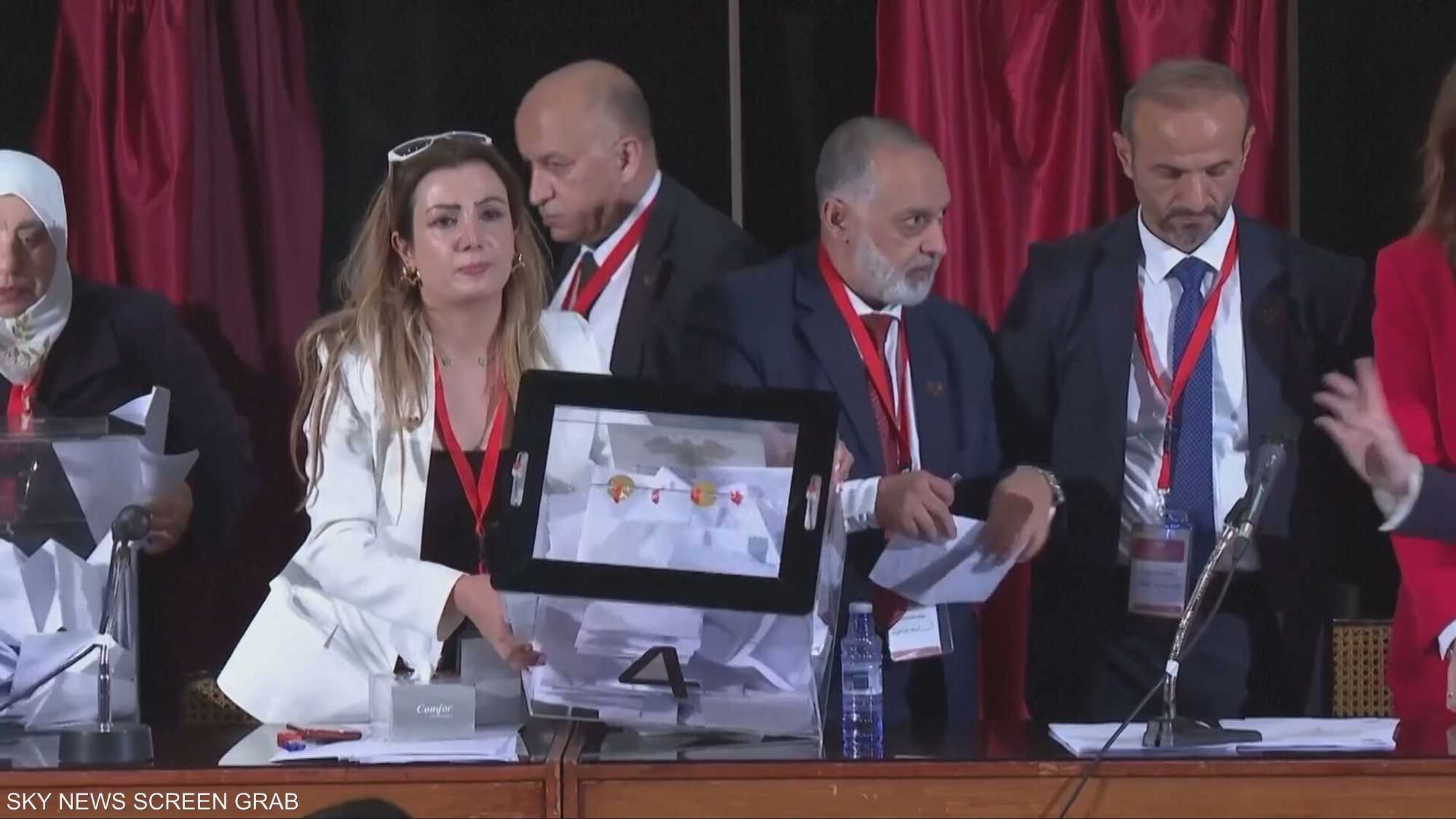 انتهاء عمليات الاقتراع في أول انتخابات برلمانية بعد الأسد