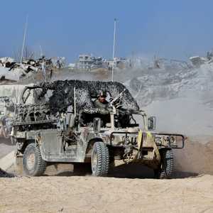 أرشيفية لآلية عسكرية إسرائيلية في غزة