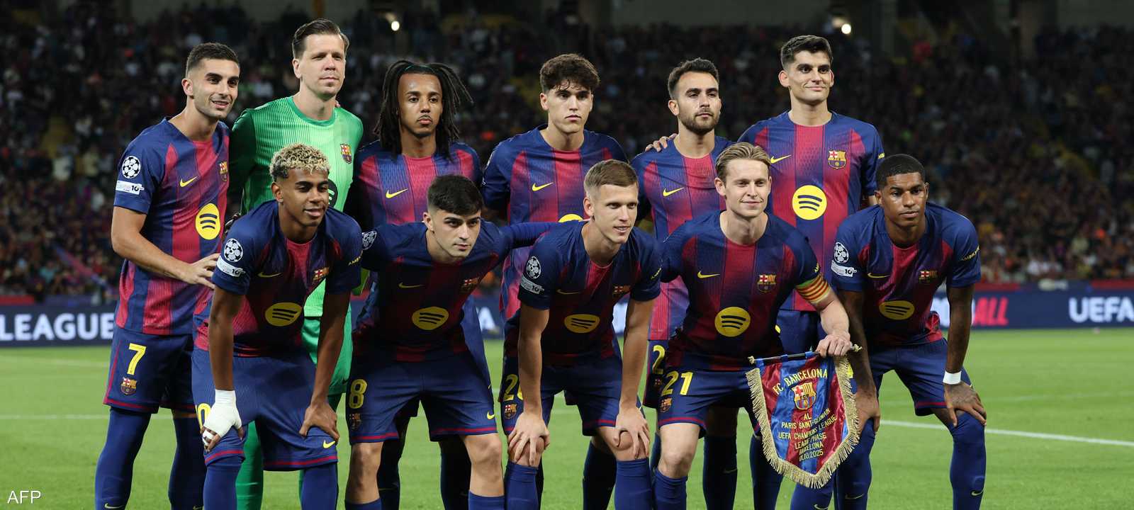 لاعبو برشلونة