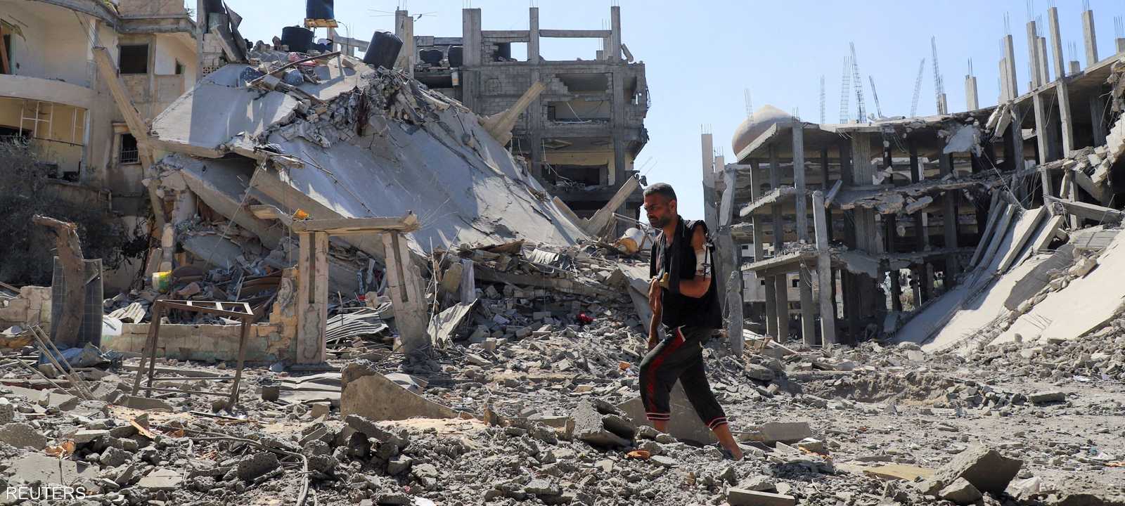 دمار هائل في غزة جرّاء العملية العسكرية الإسرائيلية..أرشيف
