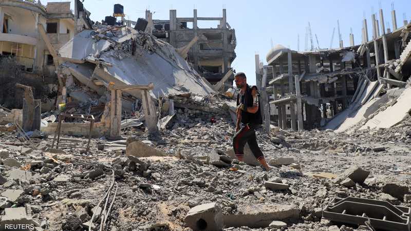 دمار هائل في غزة جرّاء العملية العسكرية الإسرائيلية..أرشيف