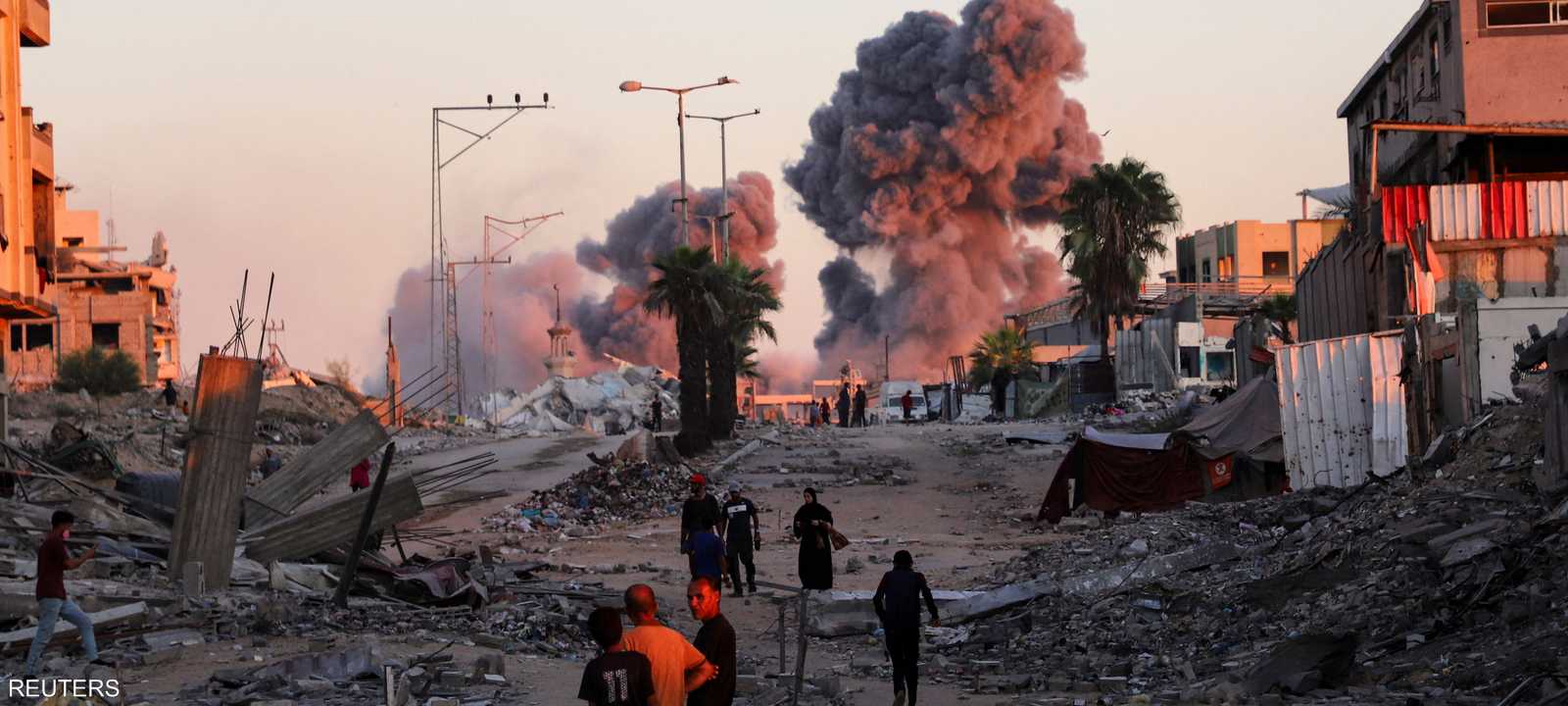 دمار هائل في غزة جرّاء العملية العسكرية الإسرائيلية.. أرشيف