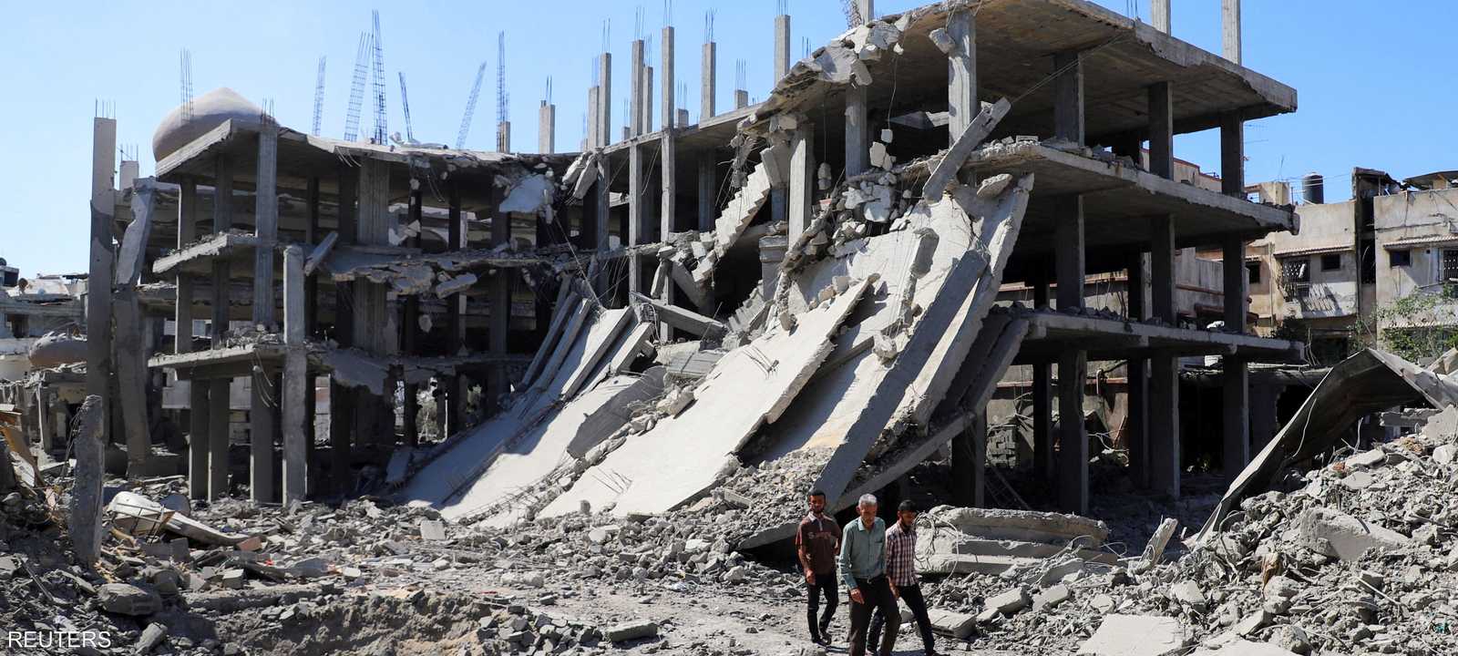 دمار هائل في غزة جرّاء العملية الإسرائيلية.. أرشيفية