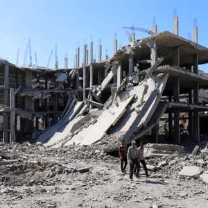 دمار هائل في غزة جرّاء العملية الإسرائيلية.. أرشيفية