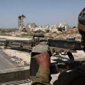 أرشيفية لجندي إسرائيلي في غزة