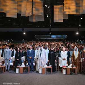 خالد بن محمد بن زايد يشهد افتتاح فعاليات المؤتمر