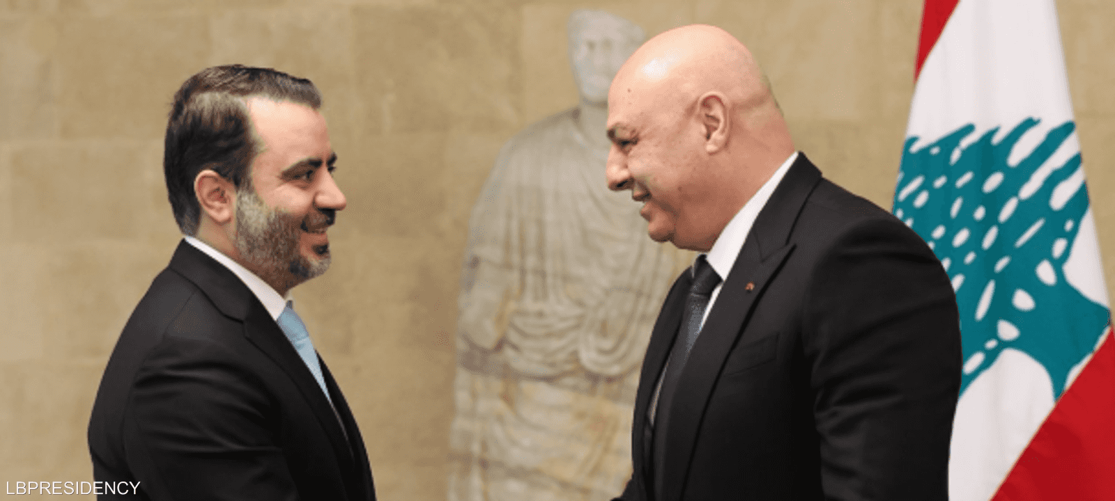 جوزيف عون يستقبل الشيباني