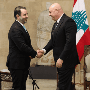 جوزيف عون يستقبل الشيباني