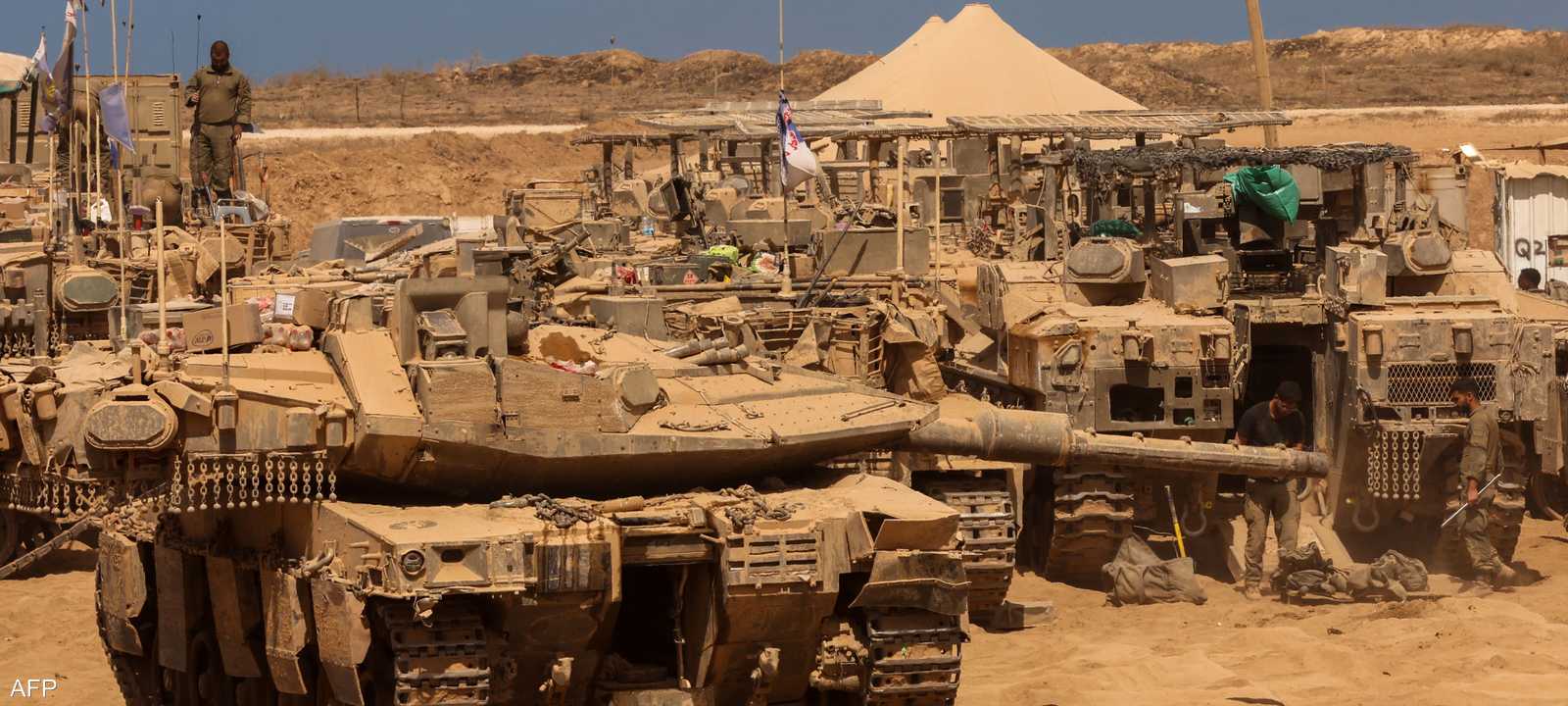 القوات الإسرائيلية بدأت الانسحاب من أجزاء من القطاع