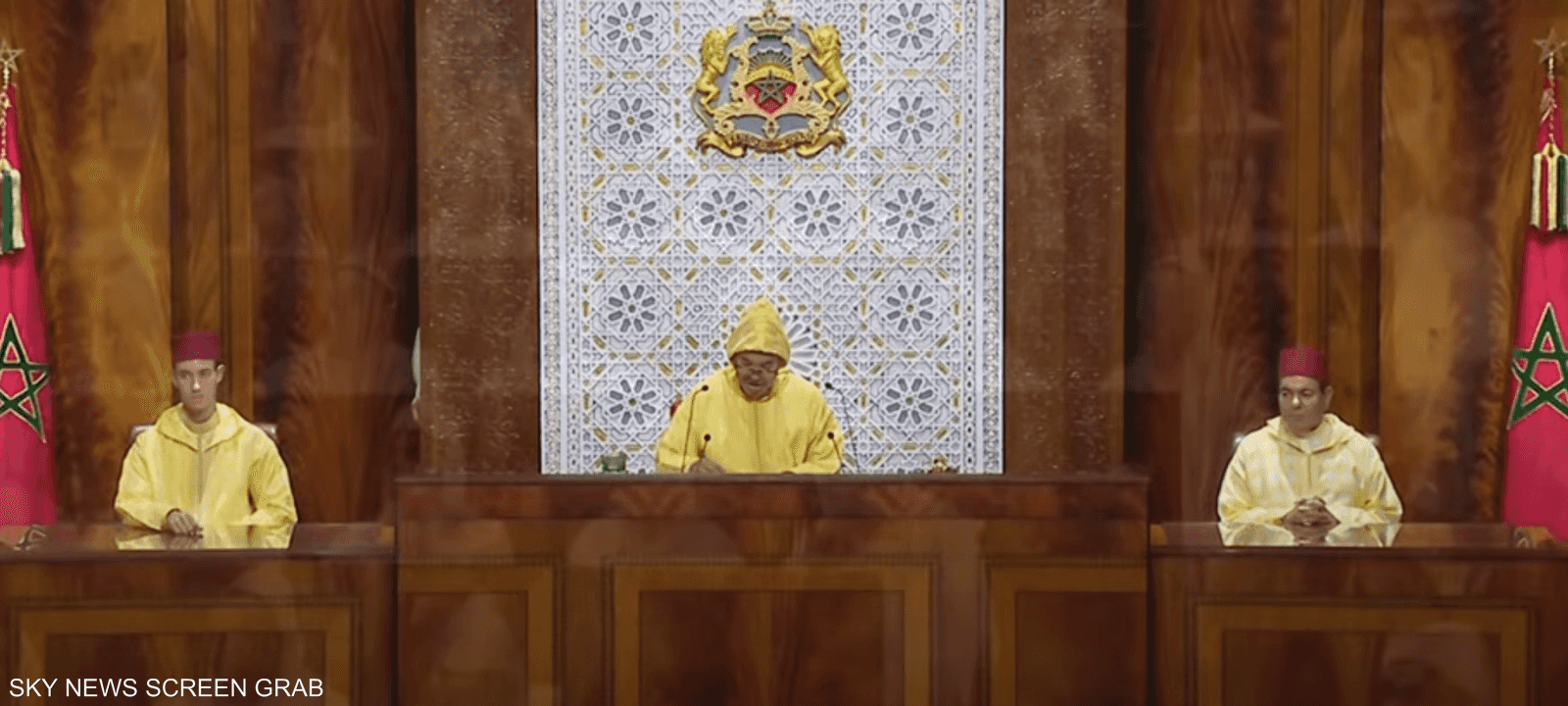 خلال الخطاب الملكي بالبرلمان