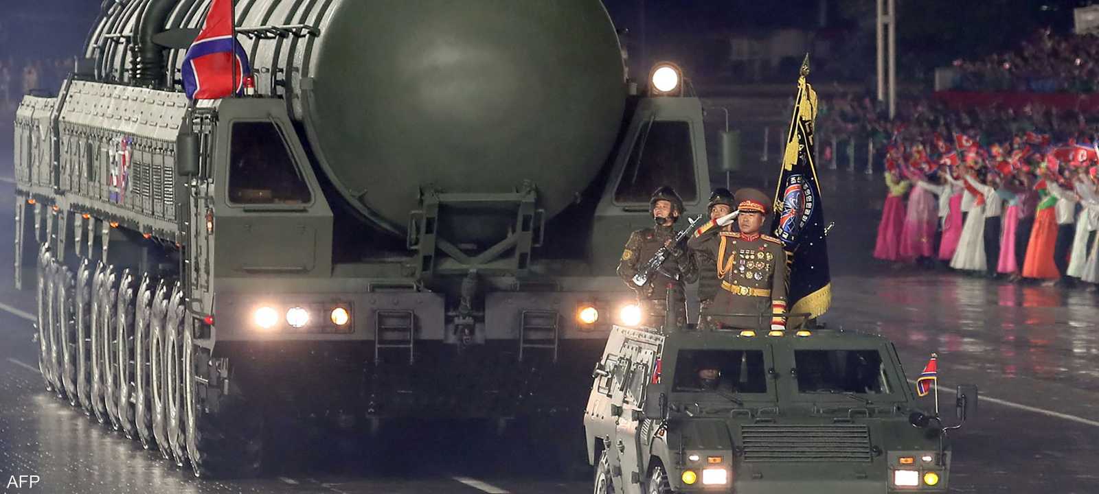 هواسونغ 2- أثناء عرض عسكري في كوريا الشمالية