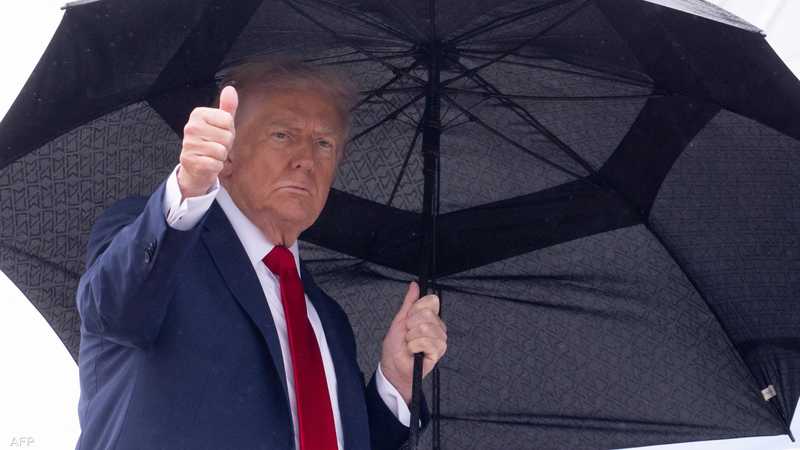 توجّه الرئيس الأميركي دونالد ترامب الأحد إلى إسرائيل ومصر