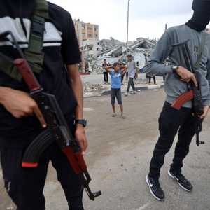 عناصر من حركة حماس في غزة