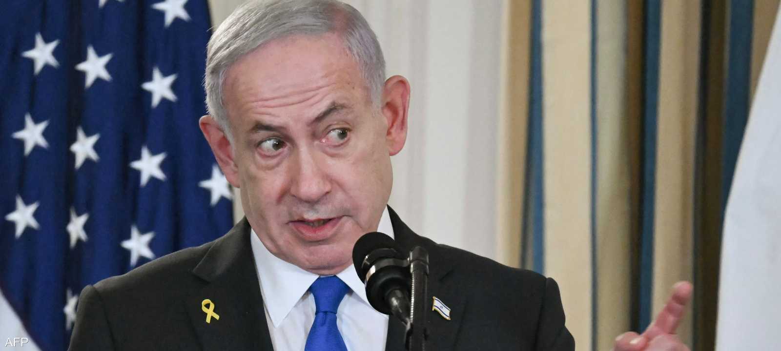 رئيس الوزراء الإسرائيلي بنيامين نتنياهو