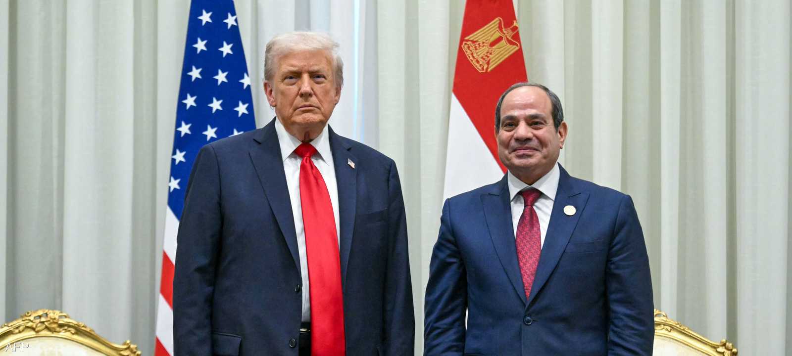 عبد الفتاح السيسي ودونالد ترامب
