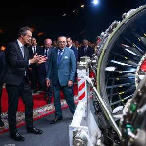 العاهل المغربي يطلق أشغال إنجاز مركب صناعي لمحركات الطائرات