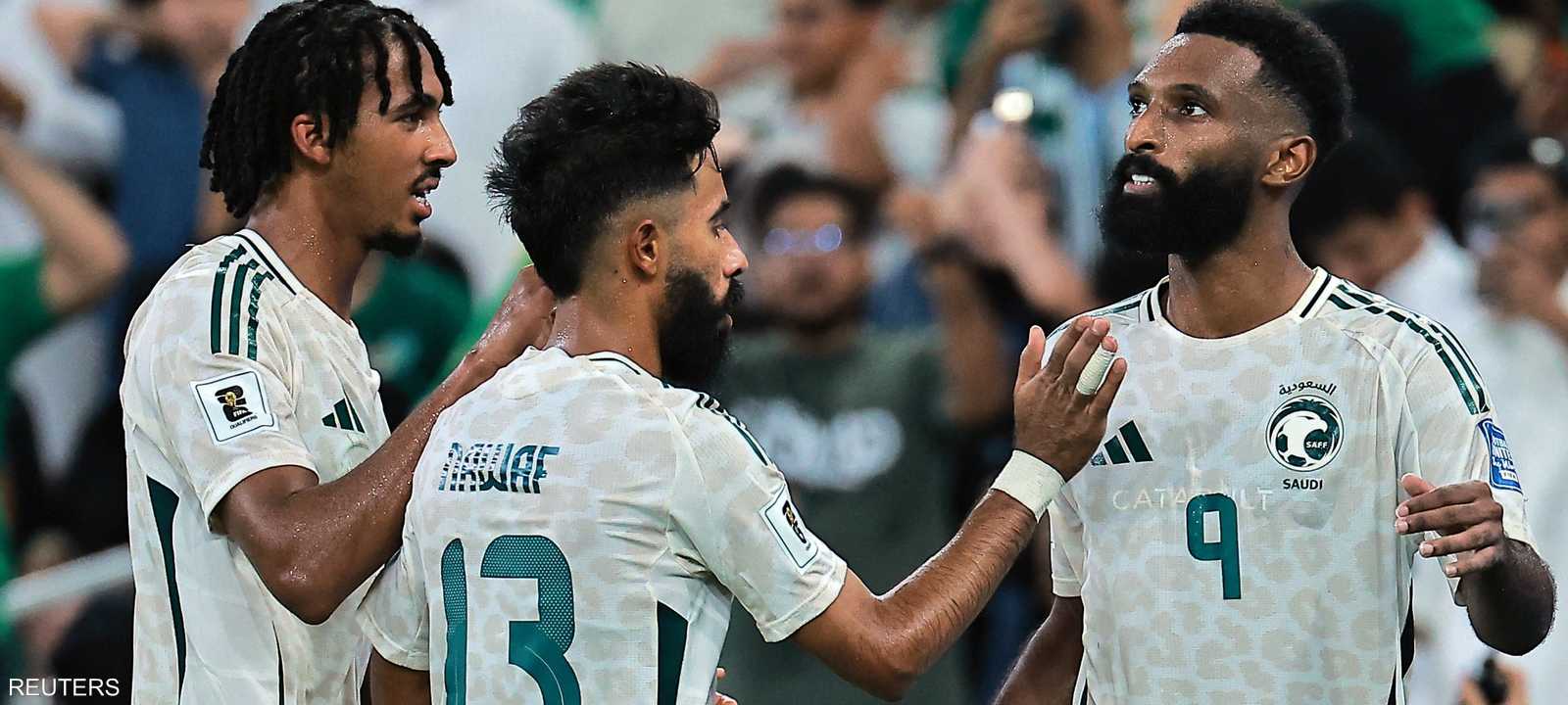 من مباراة السعودية وإندونيسيا ضمن التصفيات