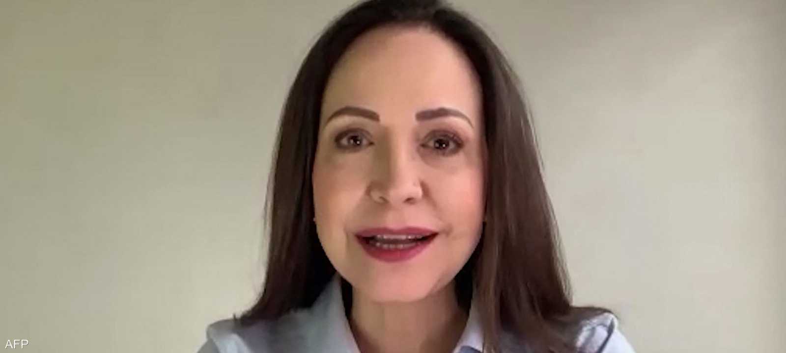 زعيمة المعارضة الفنزويلية ماريا كورينا ماتشادو