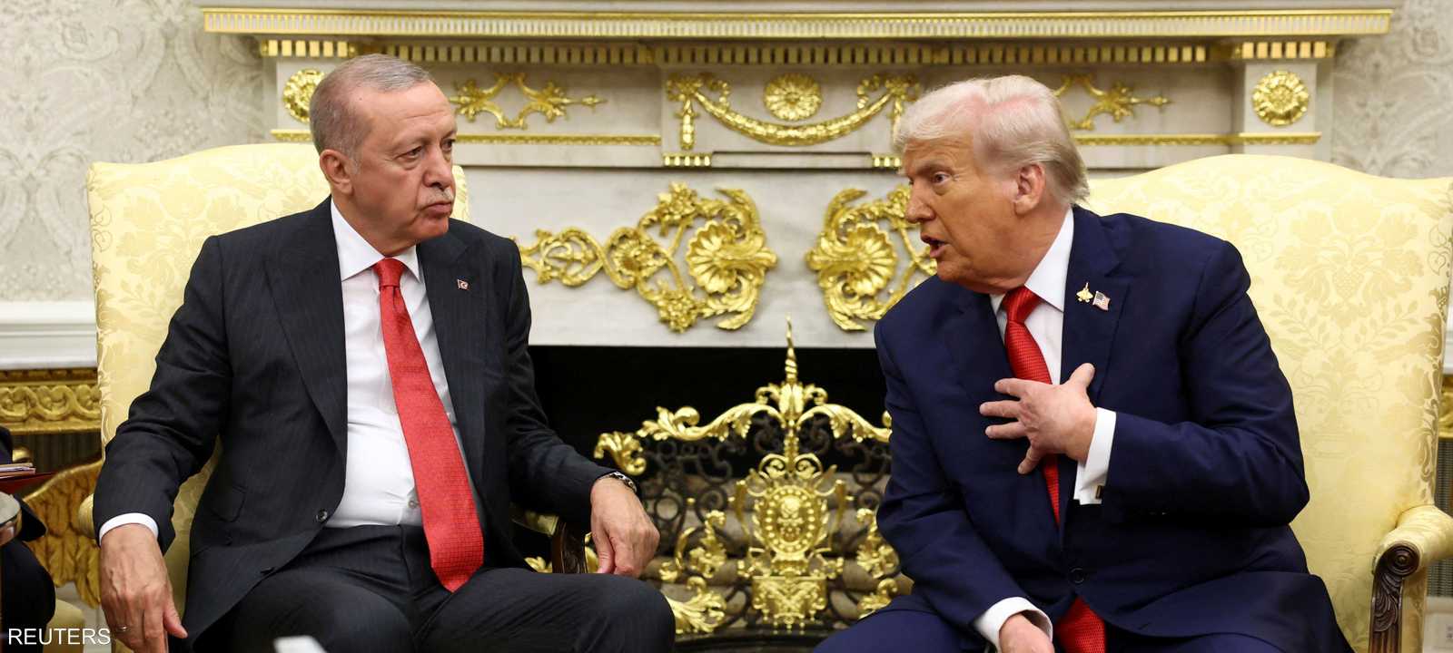 أرشيفية للرئيسين ترامب وأردوغان