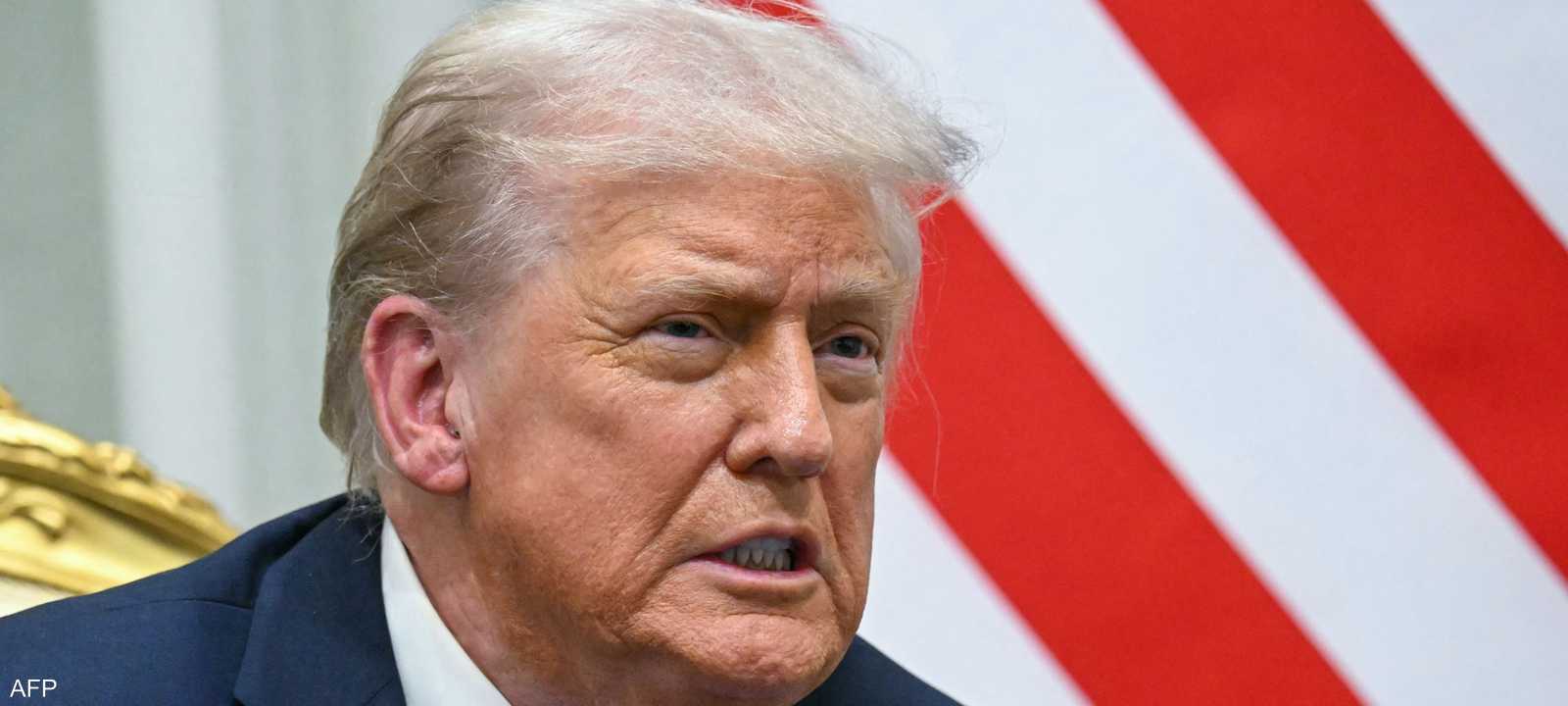 الرئيس الأميركي دونالد ترامب