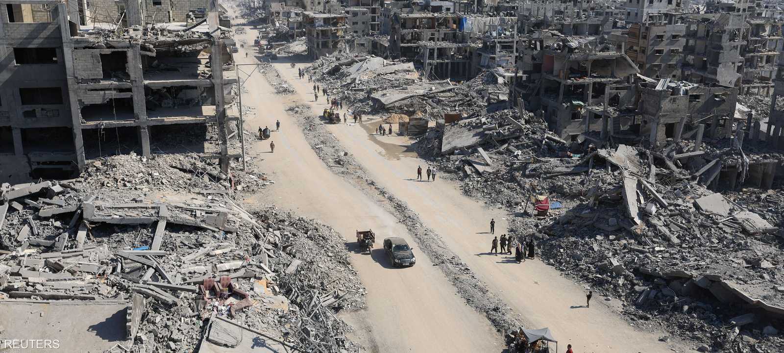 معظم قطاع غزة تحول إلى ركام
