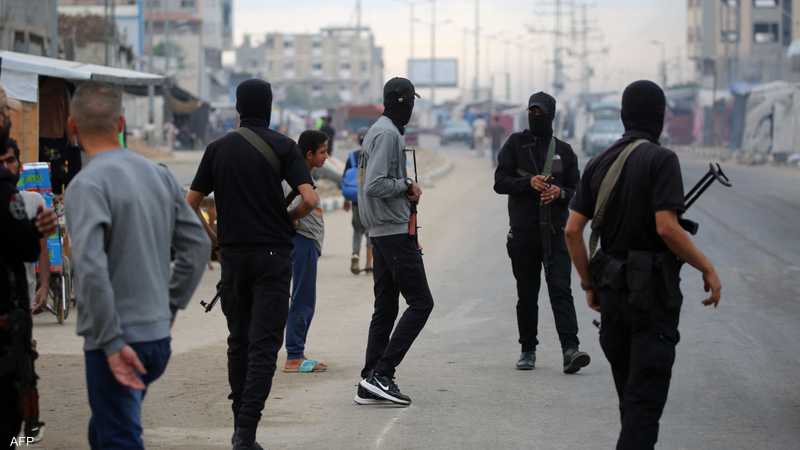 عناصر من حركة حماس في غزة