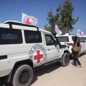 سيارات الصليب الأحمر في غزة.. أرشيفية