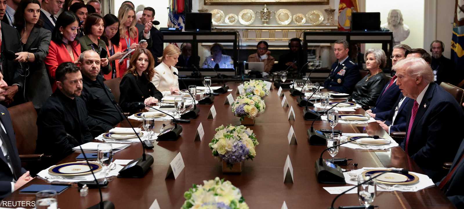 من اجتماع ترامب وزيلينسكي