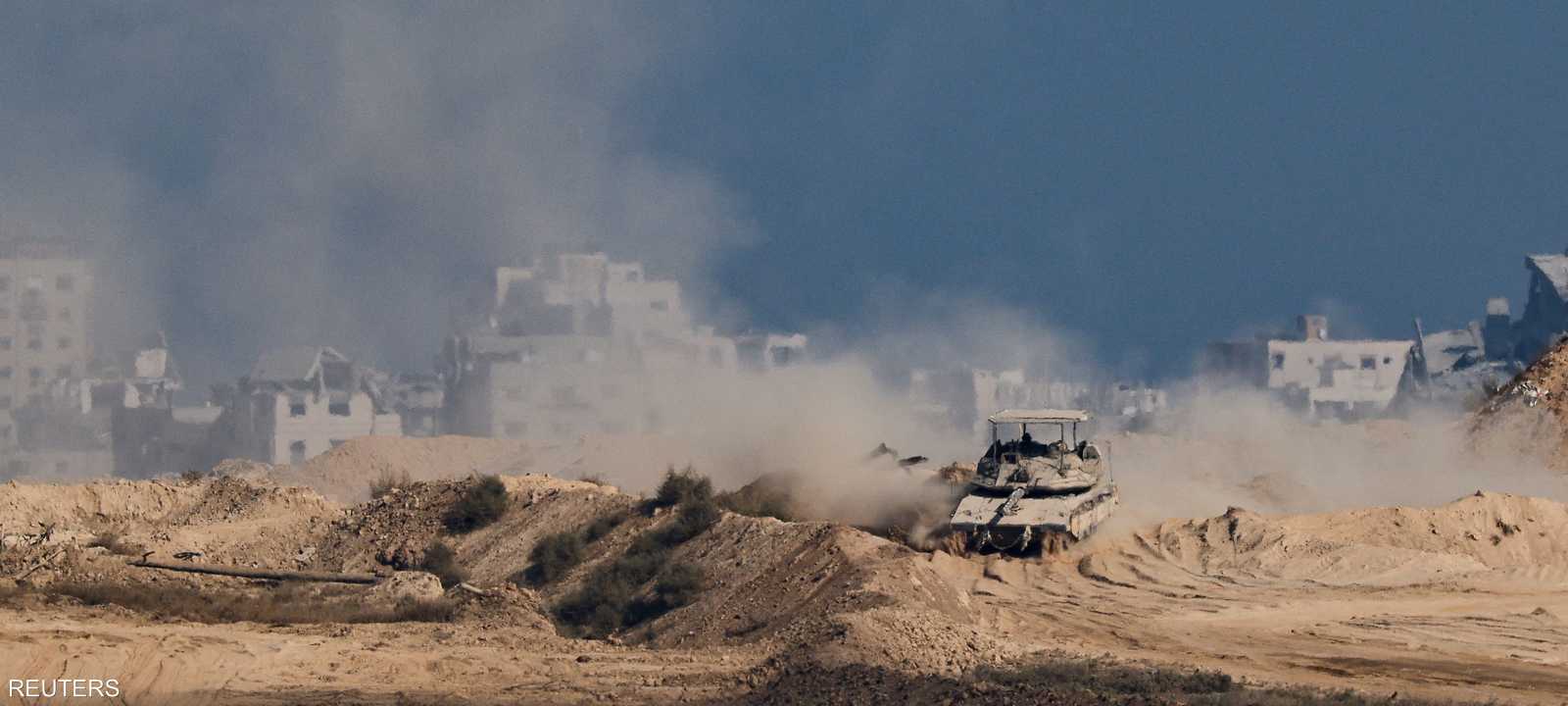 دبابة إسرائيلية في غزة.. أرشيفية