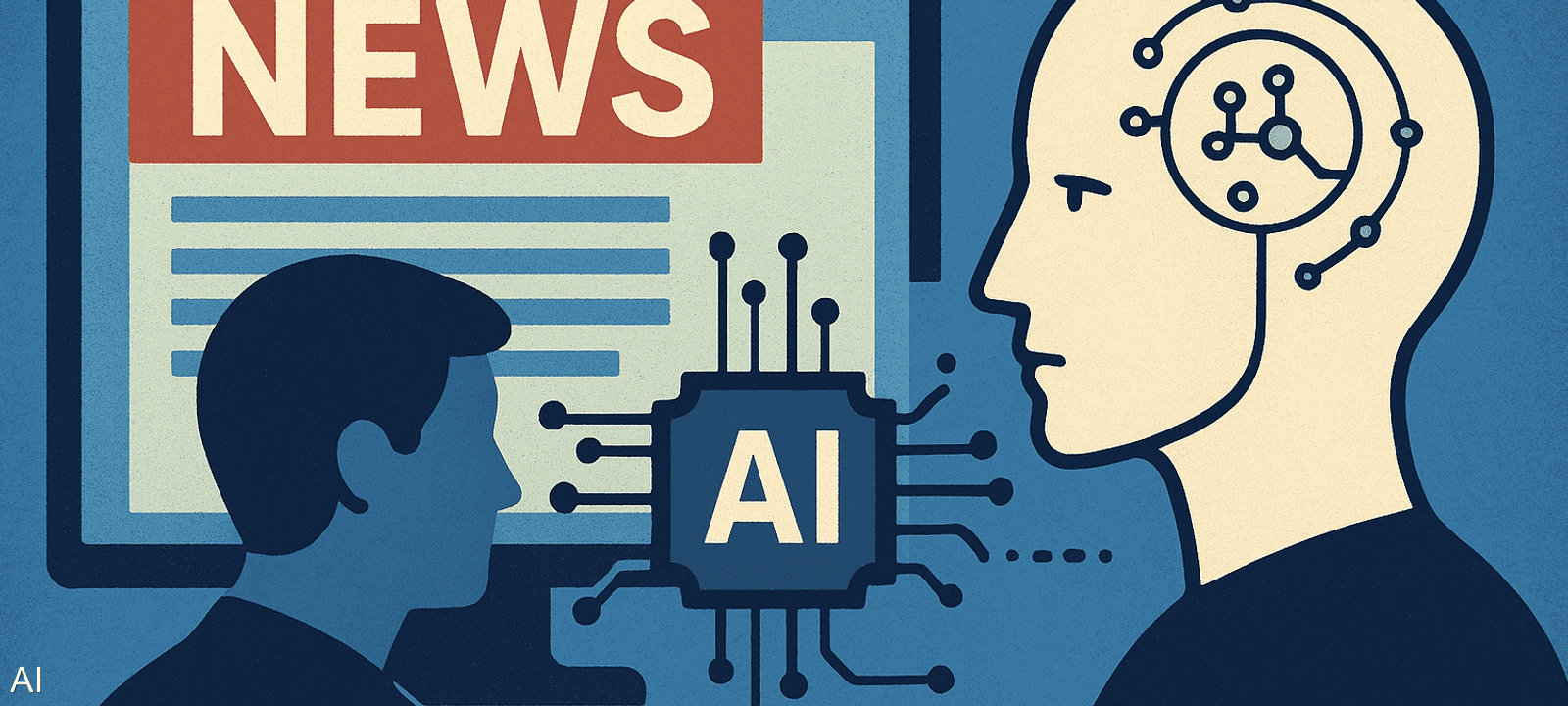 تطبيقات الذكاء الاصطناعي "متهمة" بتحريف الأخبار