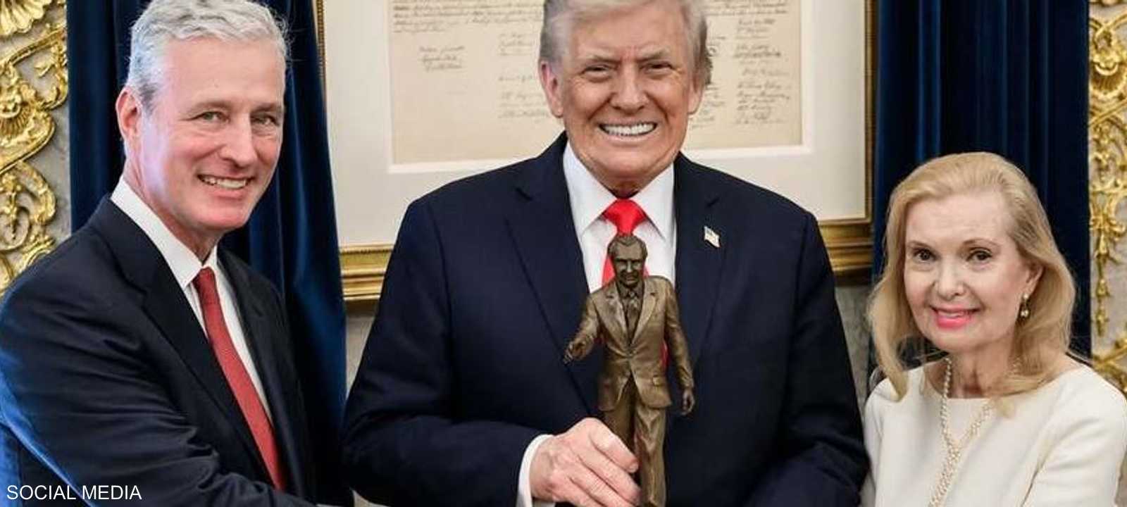 ترامب حصل على جائزة "مهندس السلام"