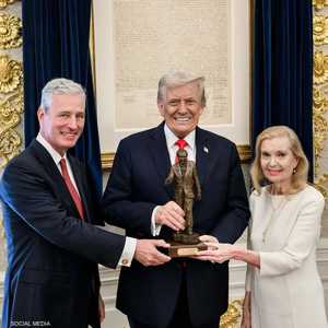 ترامب حصل على جائزة "مهندس السلام"