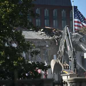 أعمال الهدم في البيت الأبيض