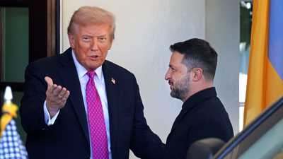 ترامب استقبل زيلينسكي في البيت الأبيض - أرشيف