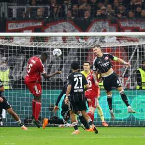 من المباراة بين الفريقين