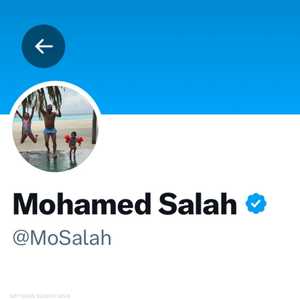 صورة محمد صلاح الجديدة على حساب إكس