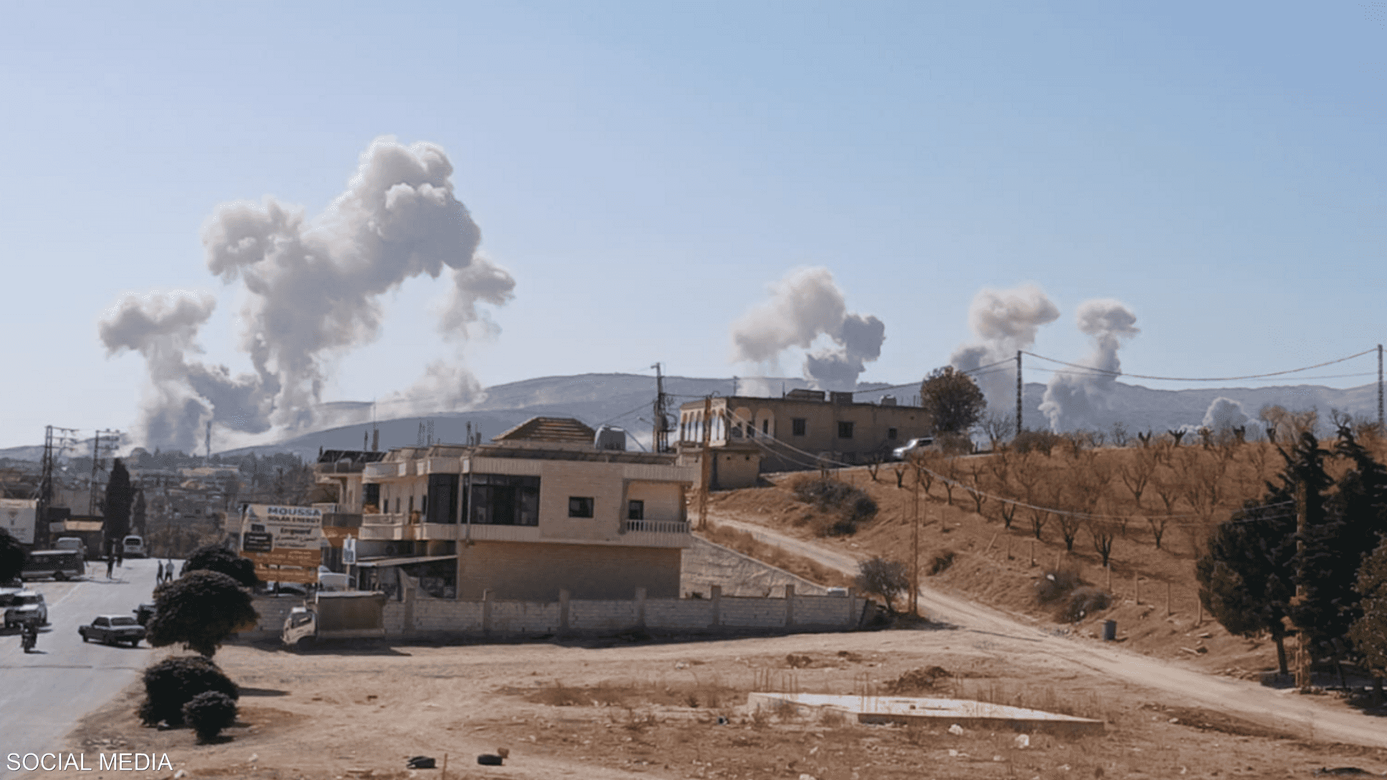 الجيش الإسرائيلي يشن هجوما في عمق لبنان