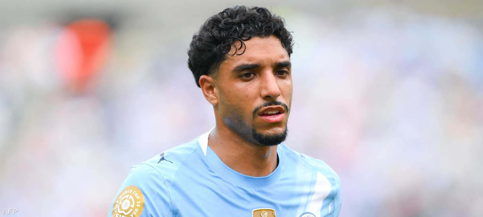 المهاجم المصري عمر مرموش، لاعب مانشستر سيتي