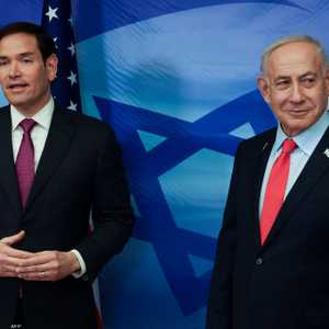 نتنياهو ووزير الخارجية الأميركي روبيو في إسرائيل