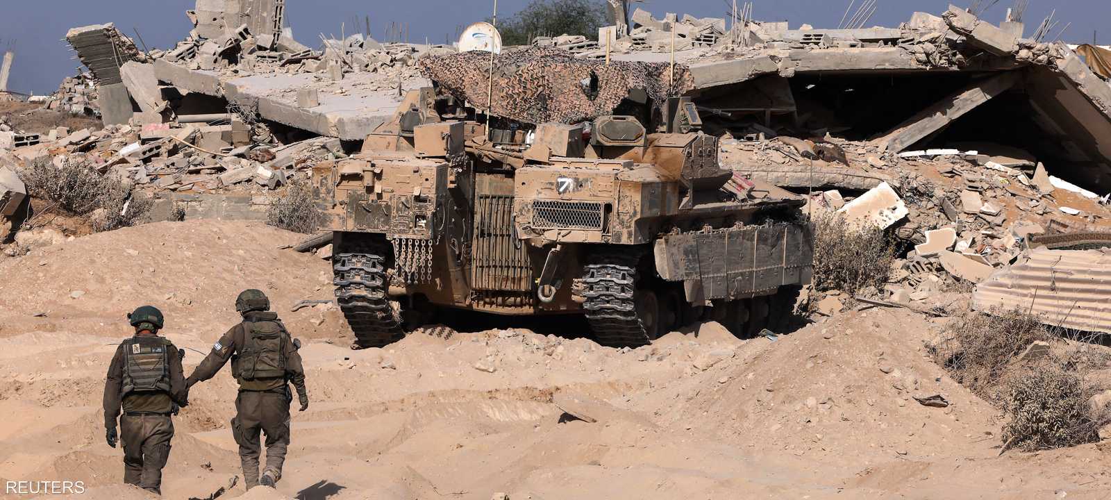 أرشيفية لقوات إسرائيلية في غزة