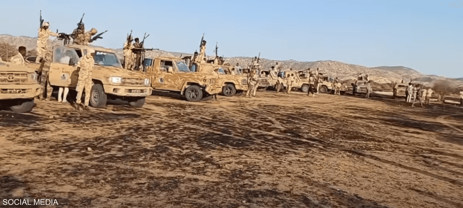 قوة تابعة للدعم السريع على مشارف الفاشر