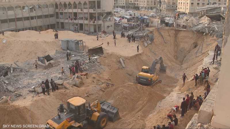 إسرائيل تسمح بدخول حماس والصليب الأحمر المنطقة الصفراء