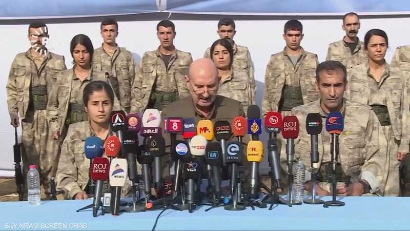 تركيا تشيد بإعلان العمال الكردستاني سحب عناصره لشمال العراق