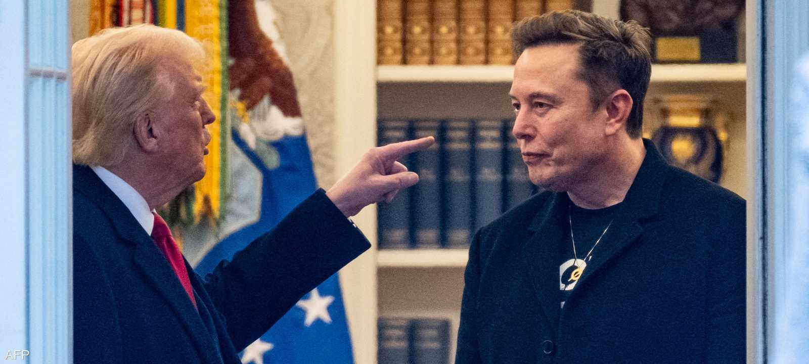 أرشيفية لترامب وإيلون ماسك