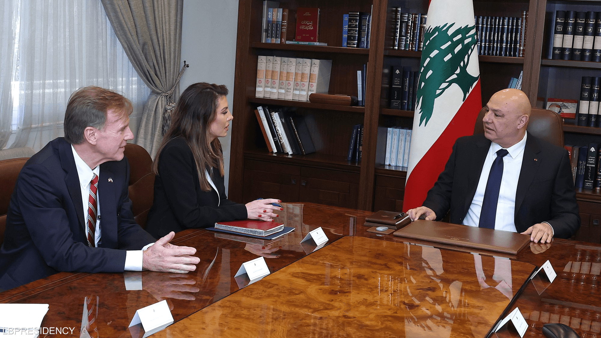 عون خلال لقائه أورتاغوس