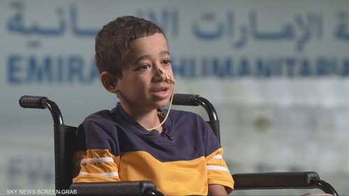 قصة طفل من غزة خاض رحلة علاج طويلة في دولة الإمارات