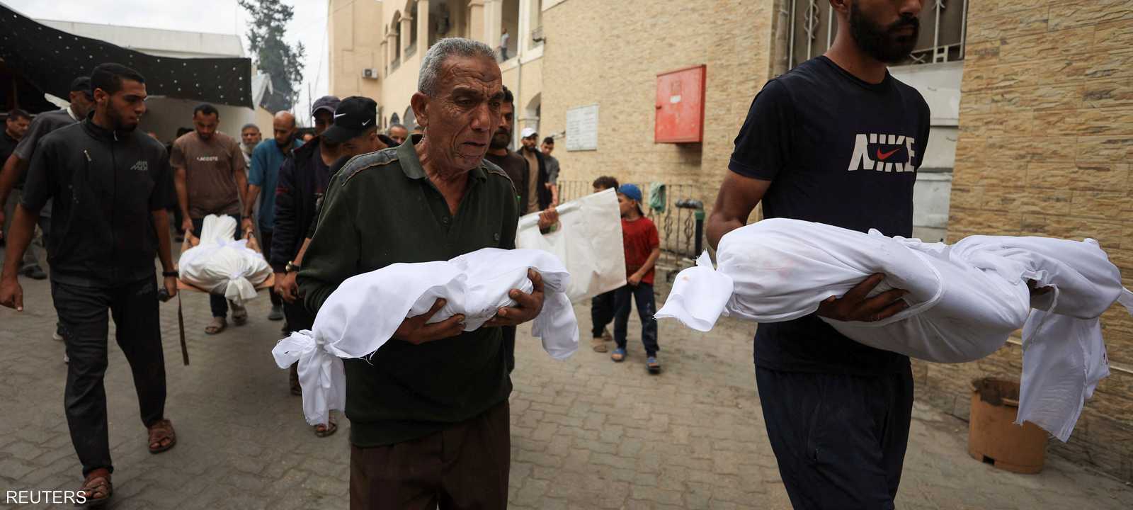 إسرائيل تشن قصفا عنيفا على قطاع غزة منذ مساء الثلاثاء