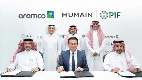 الاستثمارات العامة وأرامكو يعلنان اتفاقاً جديداً حول هيوماين