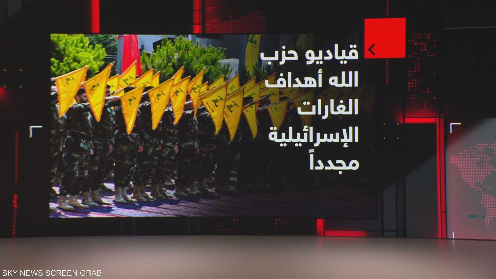 قياديو حزب الله أهداف الغارات الإسرائيلية مجدداً